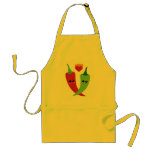 Kawaii Hot Pepper aprons