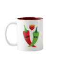 Kawaii Hot Pepper mugs