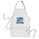 Kawaii I Love My Portuguese Podengo aprons