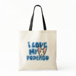 Kawaii I Love My Portuguese Podengo bags