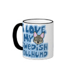 Kawaii I Love My Swedish Vallhund Mug