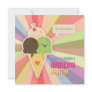 Kawaii Ice Cream Birthday Party invitation