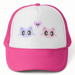 kawaii kitty love hats