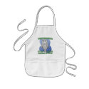 Kawaii Manatee Kids Apron