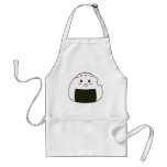 Kawaii "Onigiri" Rice Ball with Bitemark aprons