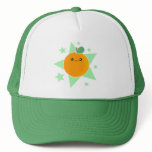Kawaii Orange Fruit Hat