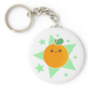 Kawaii Orange Keychain