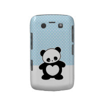 Kawaii panda blackberry cases