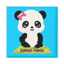 Kawaii Panda Magnet