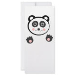 Kawaii Panda rack cards