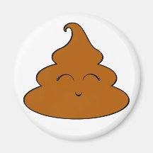 Kawaii Poo Poo Magnets