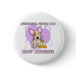 Kawaii Red Heeler Rally-O buttons