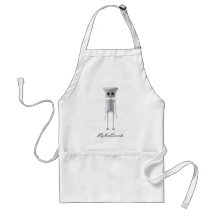 Kawaii Robot Apron