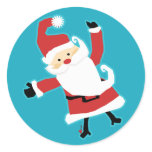 Kawaii Santa Stickers