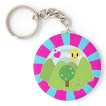 Kawaii Spring Day Keychain