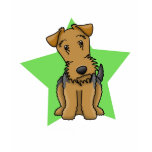 Kawaii Star Airedale Terrier t-shirts