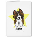 Kawaii Star Akita cards