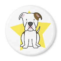 Kawaii Star American Bulldog Magnet