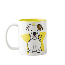 Kawaii Star American Bulldog Mug