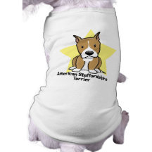 Kawaii Star American Staffordshire Terrier Dog Tee