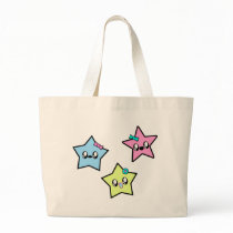 KAWAII STAR BABIES BABY STARS CANVAS BAGS