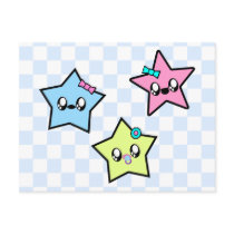 KAWAII STAR BABIES BABY STARS POSTCARDS