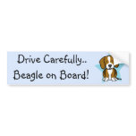 Kawaii Star Beagle Bumper Sticker bumper stickers