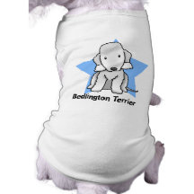 Kawaii Star Bedlington Terrier Pet Shirt