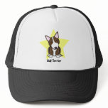 Kawaii Star Brindle Bull Terrier Trucker Hat