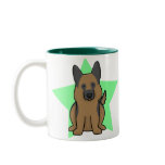 Kawaii Star German Shepherd Mug