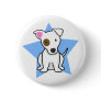 Kawaii Star Jack Russell Button