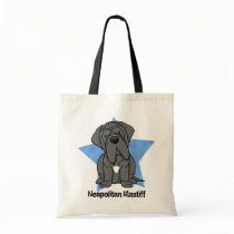 Kawaii Star Neapolitan Mastiff Canvas Bag