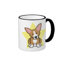 Kawaii Star Pembroke Welsh Corgi Mug