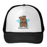 Kawaii Star Red Brussels Griffon Trucker Hat