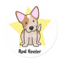 Kawaii Star Red Heeler