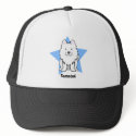 Kawaii Star Samoyed hats