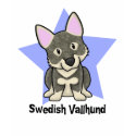Kawaii Star Swedish Vallhund t-shirts