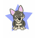 Kawaii Star Swedish Vallhund t-shirts