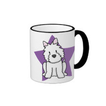Kawaii Star Westie Mug