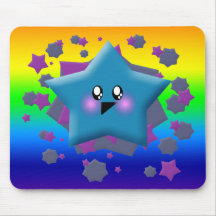 KAWAII STARS COSMIC BURST MOUSE MATS