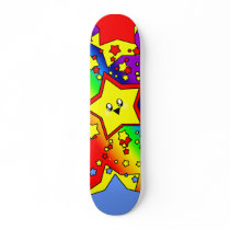 KAWAII STARS HAPPY COSMIC BLAST SKATE BOARD DECKS