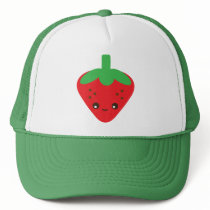 Kawaii Strawberry Hat