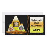 Kawaii Style Halloween Custom Photo Card photo cards