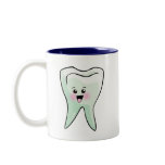 Kawaii Tooth Dental Art mugs