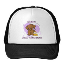 Kawaii Vizsla Rally Obedience Mesh Hat