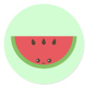 Kawaii Watermelon stickers