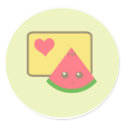 kawaii watermelon sticker!!