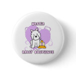 Kawaii Westie Rally Obedience Pins