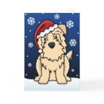 Kawaii Wheaten Glen of Imaal Terrier Christmas cards