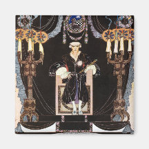 Kay NIelsen's Dark Nordic Prince Fridge Magnets